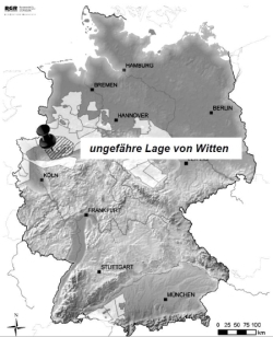 Dunkelgrau: "Regionen mit geologischen Vorausset-zungen zur Bildung von Schiefergas.(...)" Hellgrau: "Bergbau Berechtigungen in Deutschland (Stand: 31.12.2011) mit dem Ziel der Exploration von Nicht-konventionellen Kohlenwasserstoffen, unter anderem auch der Aufsuchung von Schiefergas.(...)" Das schraffierte Gebiet stellt dabei das Erlaubnisge-biet der RWTH Aachen dar, sprich: Dort dürfen Pro-bebohrungen getätigt werden. Bearbeitungsstand: 31.12.2011 Quelle: Bundesanstalt für Geowissenschaften und Rohstoffe (BGR) Dunkelgrau: "Regionen mit geologischen Vorausset-zungen zur Bildung von Schiefergas.(...)" Hellgrau: "Bergbau Berechtigungen in Deutschland (Stand: 31.12.2011) mit dem Ziel der Exploration von Nicht-konventionellen Kohlenwasserstoffen, unter anderem auch der Aufsuchung von Schiefergas.(...)" Das schraffierte Gebiet stellt dabei das Erlaubnisge-biet der RWTH Aachen dar, sprich: Dort dürfen Pro-bebohrungen getätigt werden. Bearbeitungsstand: 31.12.2011 Quelle: Bundesanstalt für Geowissenschaften und Rohstoffe (BGR)