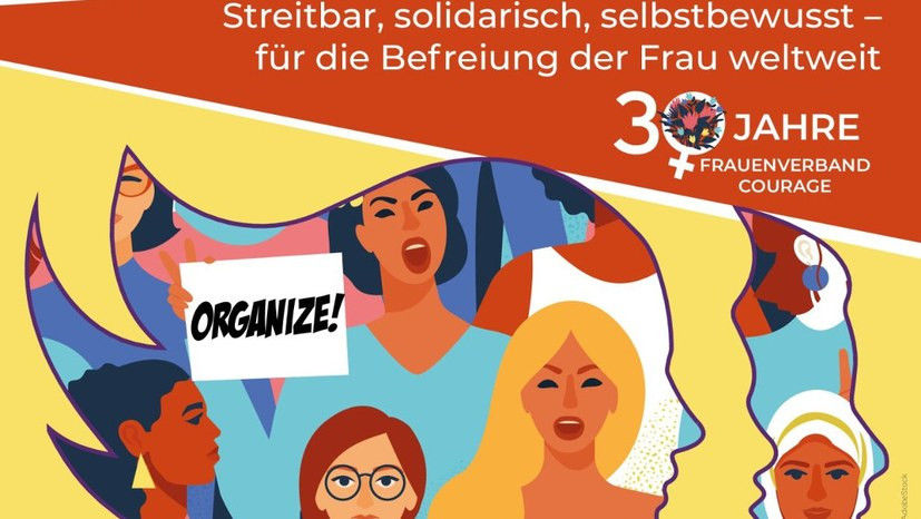 Herzlichen Glückwunsch zum 30-jährigen Bestehen des Frauenverbands Courage!