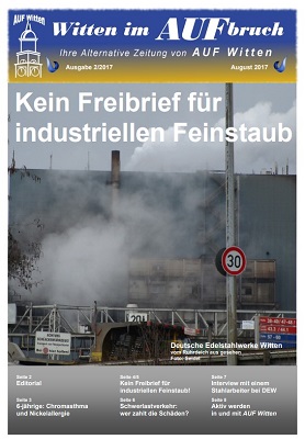 Titelseite Witten im AUFbruch 2 2017