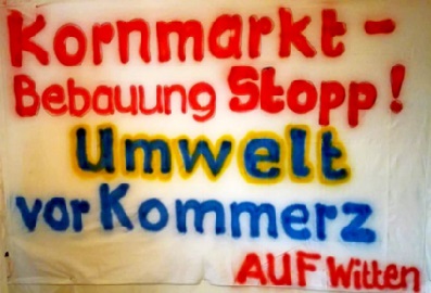 Kornmarkt Bebauung Stopp