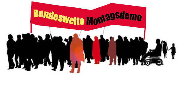 Logo Bundesweite Montagsdemo