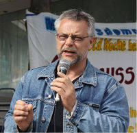 Achim Czylwick lässt sich nicht von Drohungen beeindrucken.