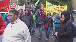 Wittener Montagsdemonstranten und Mitglieder von AUF Witten waren ebenfalls bei der 13. Herbstdemonstration dabei