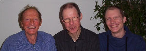 von links nach rechts: Romeo Frey, Vorstandssprecher; Dirk Adamczak, Revisor; Uli Wagner, Vorstandsmitglied von links nach rechts: Romeo Frey, Vorstandssprecher; Dirk Adamczak, Revisor; Uli Wagner, Vorstandsmitglied