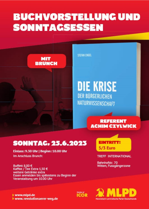 Buchvorstellung Flyer